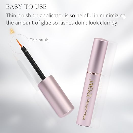 eyelash glue- transparent glue for lashes 5ml 0.17oz