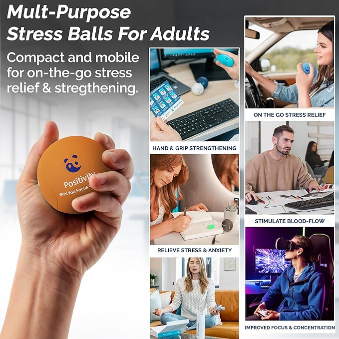 Mind & Body Stress Balls (3 Pack)