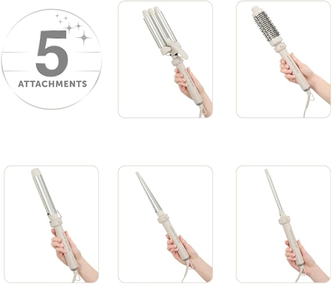 Remington 5-in-1 Curling Wand Set