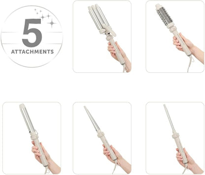 Remington 5-in-1 Curling Wand Set