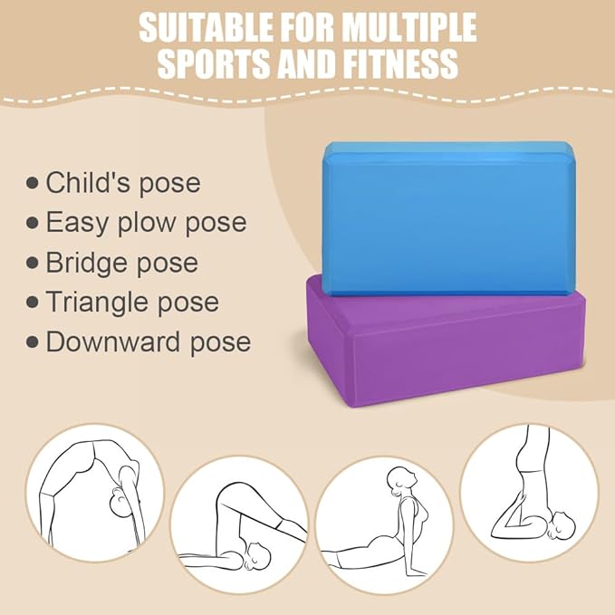 Flintronic Yoga Blocks