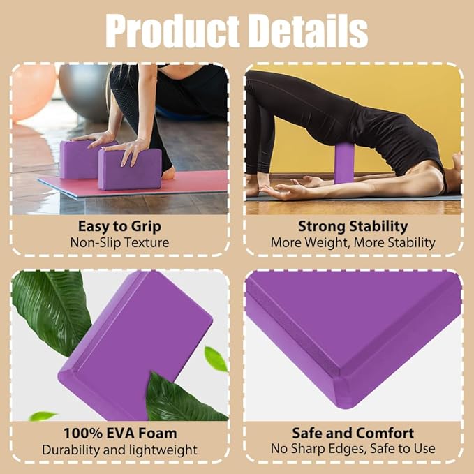Flintronic Yoga Blocks