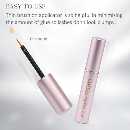 eyelash glue- transparent glue for lashes 5ml 0.17oz