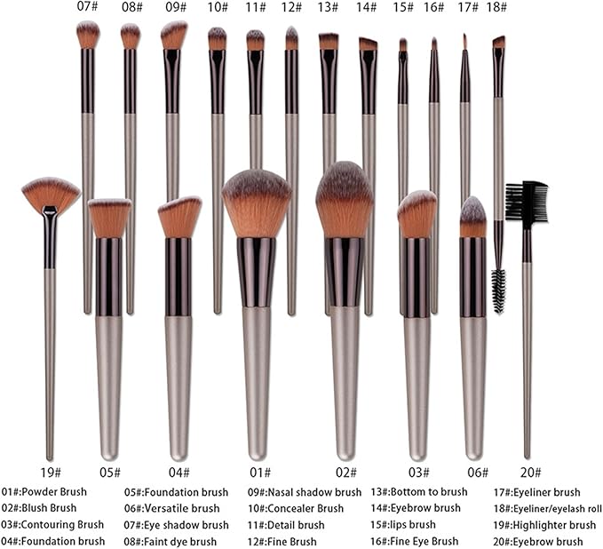 33PCS Professional Makeup Brush Set