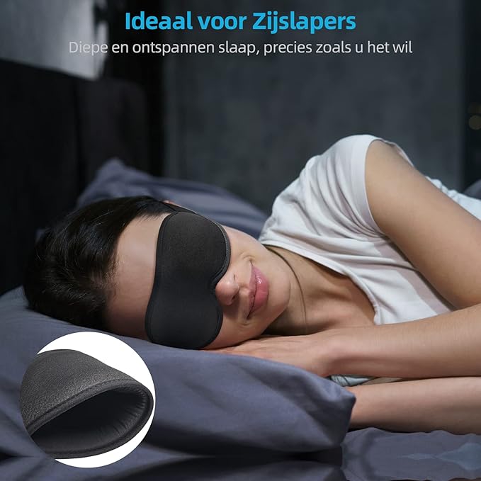 Innovative Sleep Mask - 100% Light Blocking
