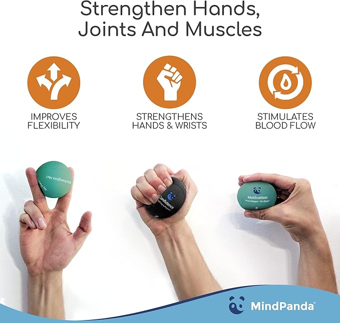 Mind &amp; Body Stress Balls (3 Pack)
