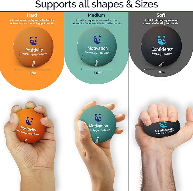 Mind &amp; Body Stress Balls (3 Pack)