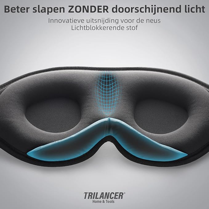 Innovative Sleep Mask - 100% Light Blocking