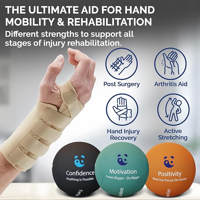 Mind &amp; Body Stress Balls (3 Pack)