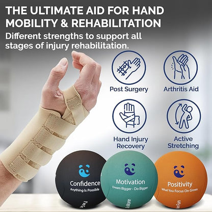 Mind &amp; Body Stress Balls (3 Pack)