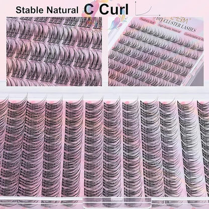 EMEDA Natural Lash Clusters Kit